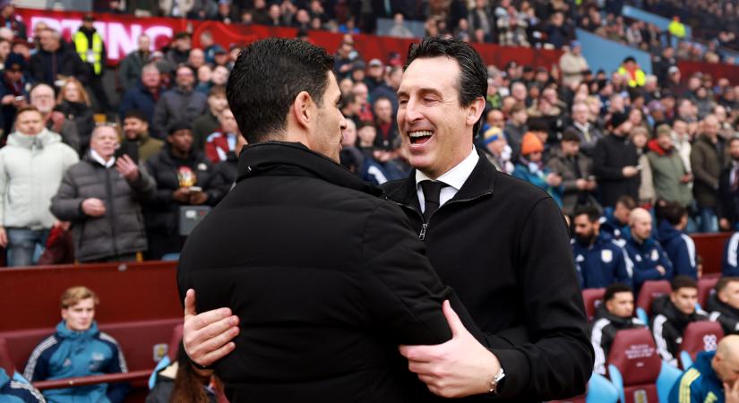 Visszavágásra készül az Arsenal az Aston Villa ellen Londonban