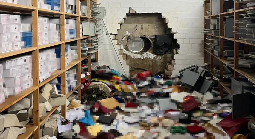 3200 széfet törtek fel, 30 millió eurót loptak el betörők egy gelsenkircheni bankból