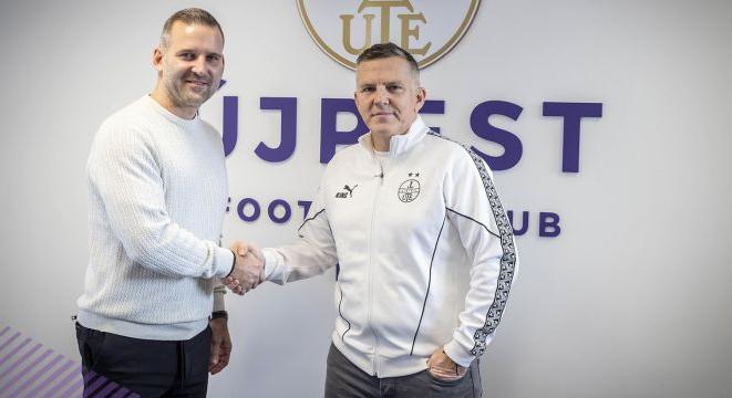 Edzőként öltözik újra lilába az újpesti legenda