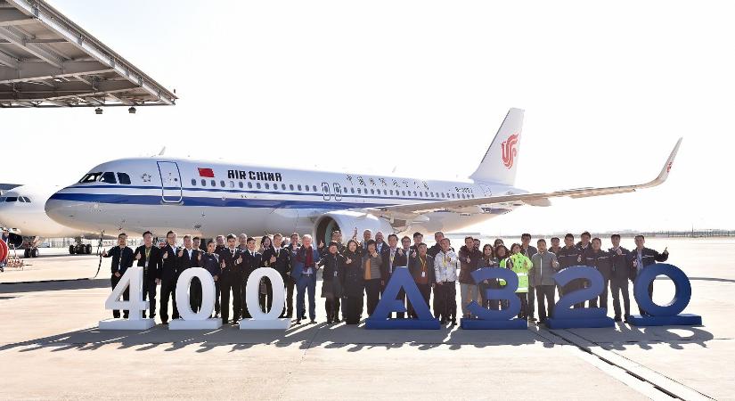 Nagy kínai megrendeléseket húzott be az év utolsó napjaiban az Airbus