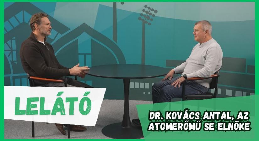 Lelátó – 2025.12.30. – Vendég: Dr. Kovács Antal, az Atomerőmű SE elnöke