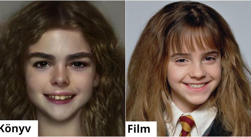 Így néznének ki a Harry Potter szereplői a könyvek alapján: Megdöbbentő a különbség a filmekhez képest