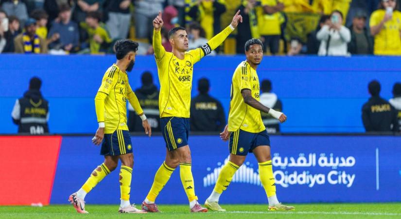 Ronaldo gyermeki örömmel fogadta, hogy a hátával is képes gólt szerezni