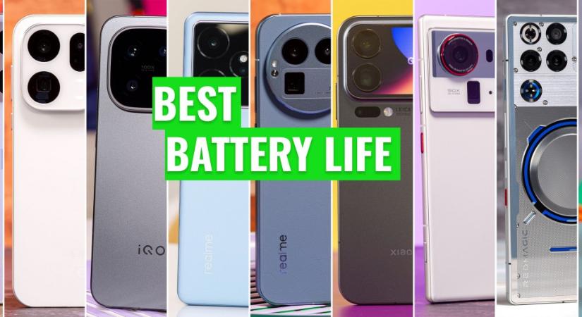 Ezek a mobilok voltak 2025 üzemidő-bajnokai