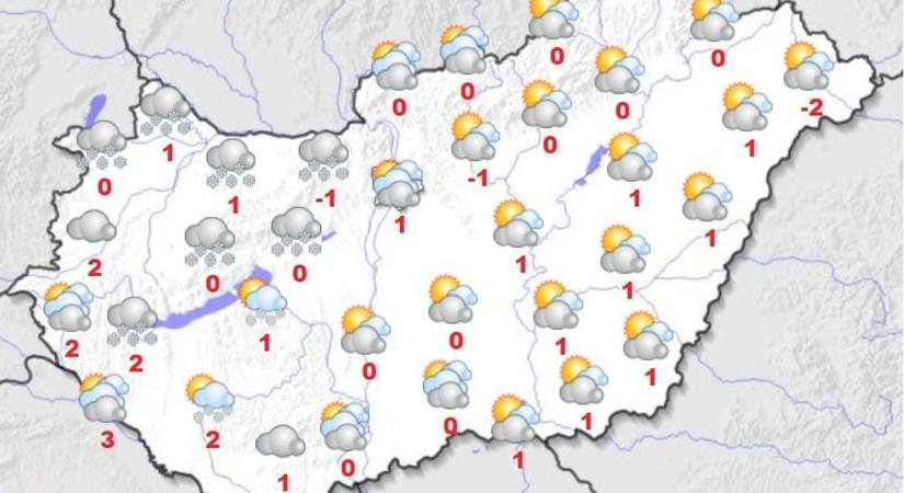 Fagyos, téli idővel búcsúzik a 2025-ös év