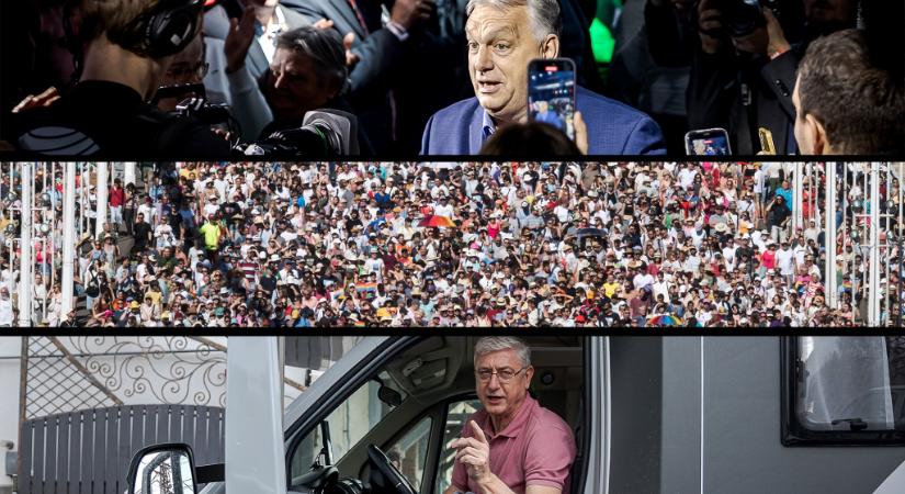 Orbán digitális honfoglalást hirdetett, Gyurcsány visszavonult, megtartották a betiltott Pride-ot – tíz trendfordító esemény 2025-ből