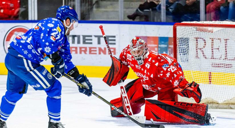 A Csíkszereda győzött a székely hokirangadón Gyergyóremetén