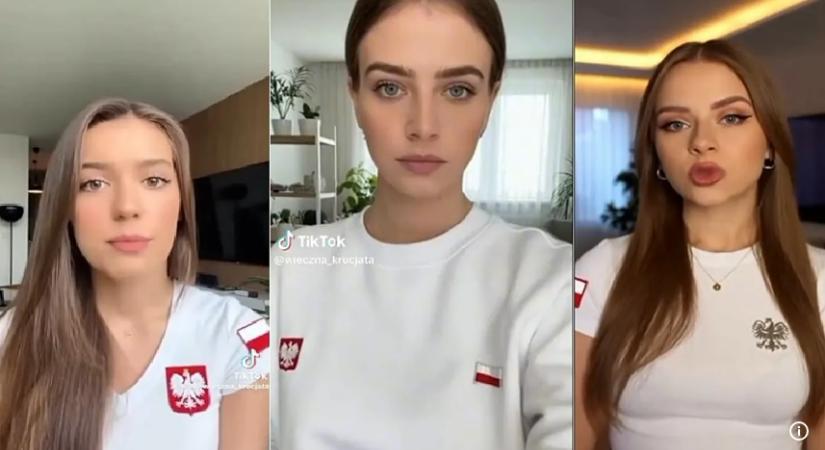 Mesterséges intelligencia által generált fiatal lányok népszerűsítették Lengyelország EU-kilépését a TikTokon