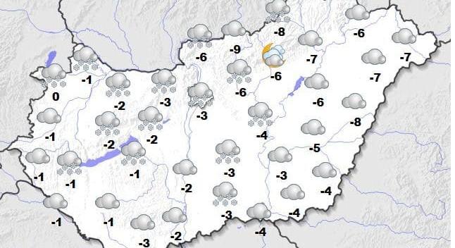Ha a fehér karácsony nem is sikerült, de a fehér újév még összejöhet