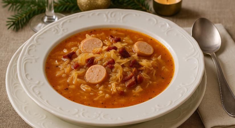 Ez a leves gyógyír a szilveszteri másnaposságra