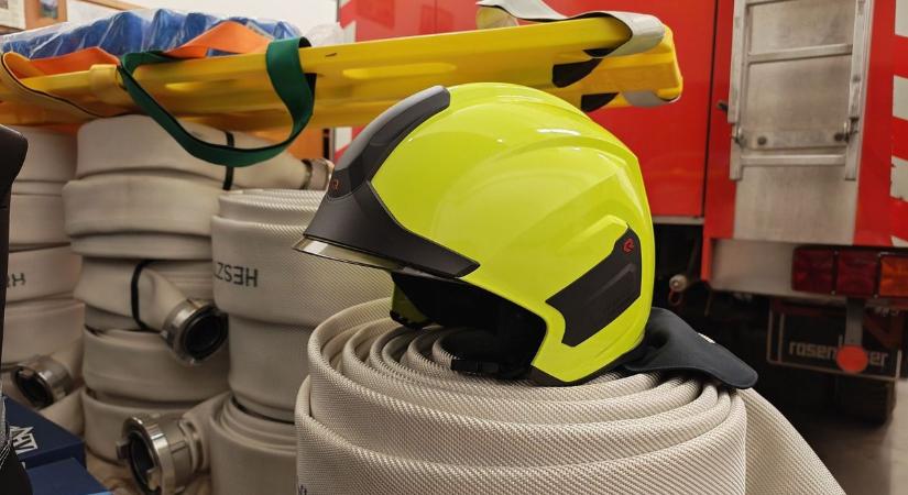 Rábaszentandráson oltottak a szanyi önkéntesek, új felszerelések kerültek a szertárukba