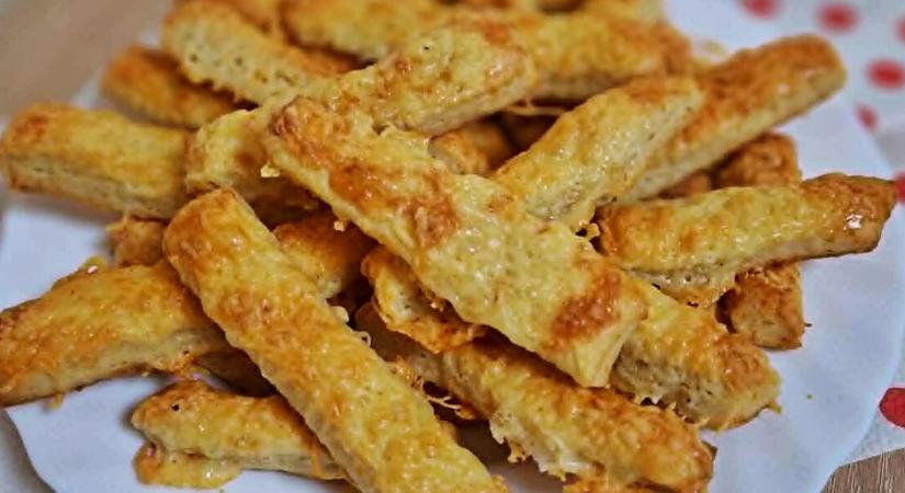 Ropogós sajtos rúd szilveszterre: így lesz tökéletes