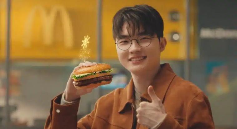 Egyél egy McDonalds burgert Faker kedvéért