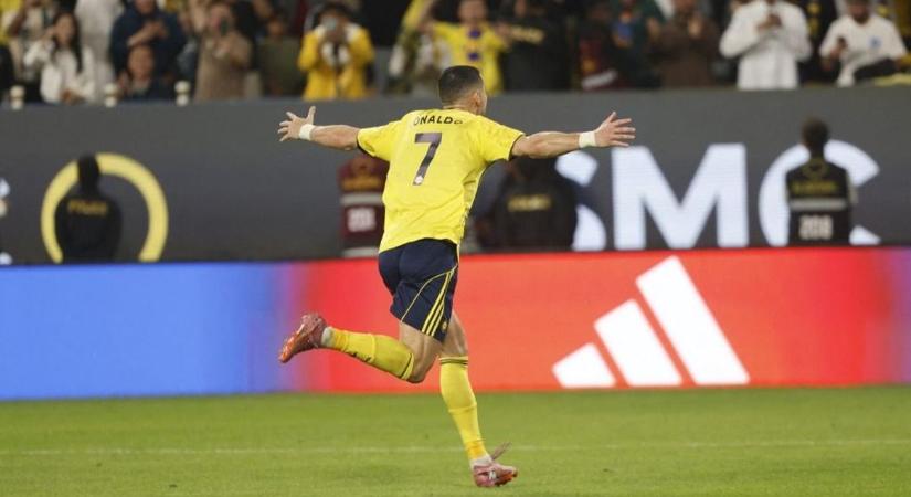 Ronaldo fenékkel „szerzett” gólt, úgy örült neki, mintha világbajnokságot nyert volna (VIDEÓ)