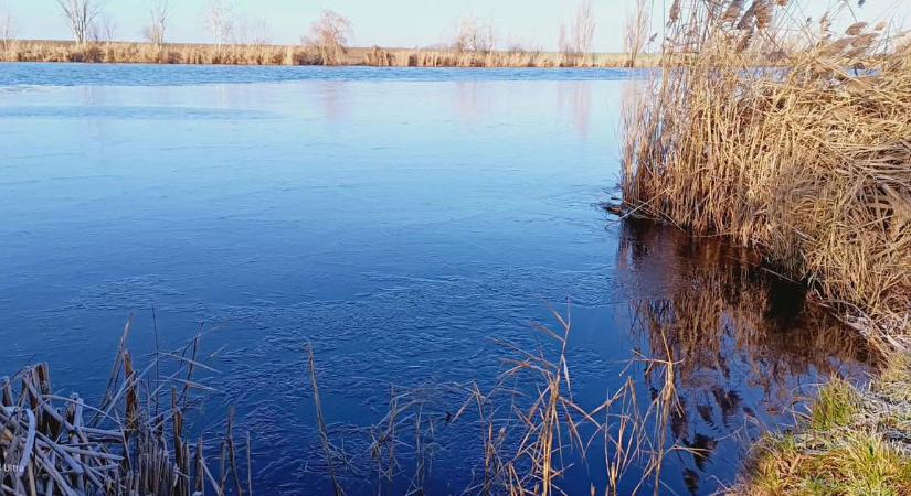 Pecaszünet: befagyott a debreceni horgászok kedvenc tava – fotókkal