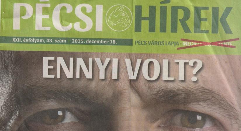 A Fidesz elnémítja a választás előtt a Pécsi Híreket – Péterffy Attila szerint alantas politikai döntésről van szó