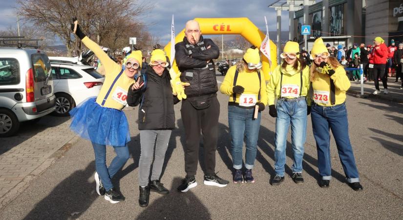 A Télanyó, valamint a Minyonok és Gru is futással búcsúztatta 2025-öt Pécsett
