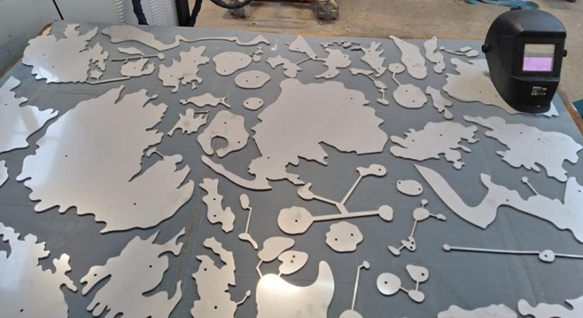 Csúcstechnológia mentette meg a 750 kilós Balaton-makettet