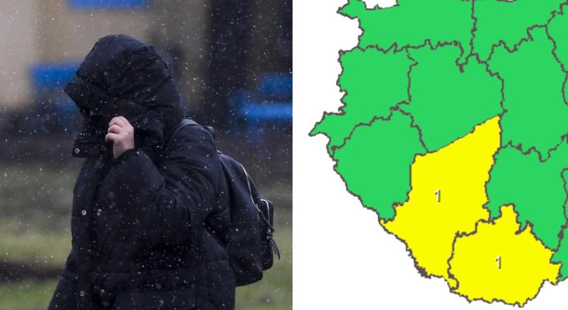 Ide hozza a legcsapadékosabb időt egy front 2026 elején Magyarországon