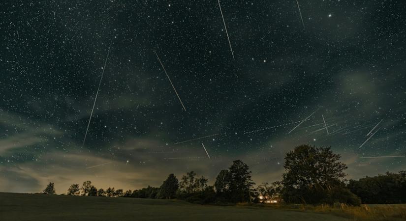 Látványos csillaghullás várható szombat-vasárnap