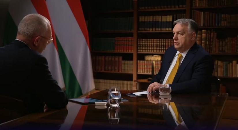 Itt visszanézheti vissza Orbán Viktor évértékelő interjúját