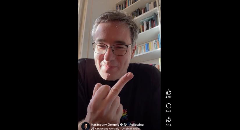 Karácsony úgy búcsúztatta az óévet, hogy Budapest nevében bemutatott a kormánynak