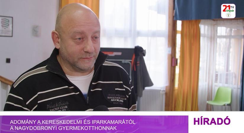 Adomány a Kereskedelmi és Iparkamarától a nagydobronyi gyermekotthonnak (videó)