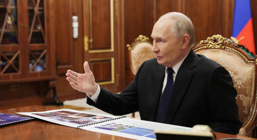 Putyin újévi beszédében győzelemről és nem békéről beszélt