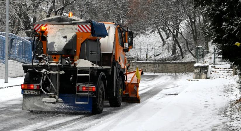 Komoly hóesés jöhet a fővárosban – fontos figyelmeztetést adtak ki