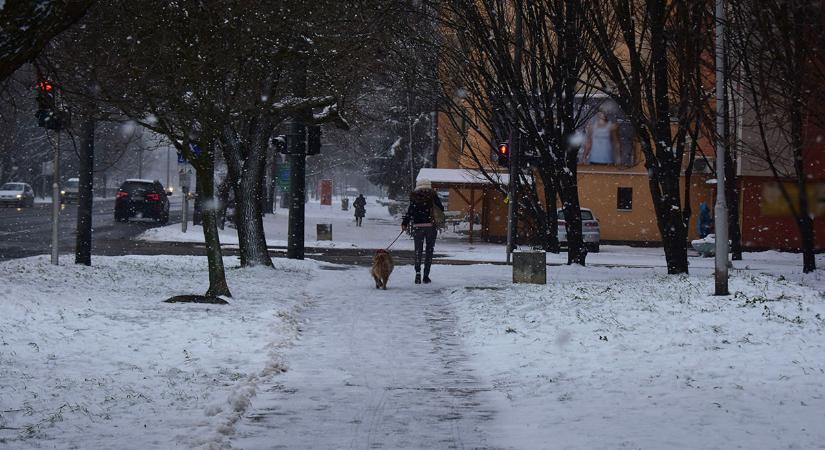 Többfelé havazás teszi hangulatossá a szilveszter estét