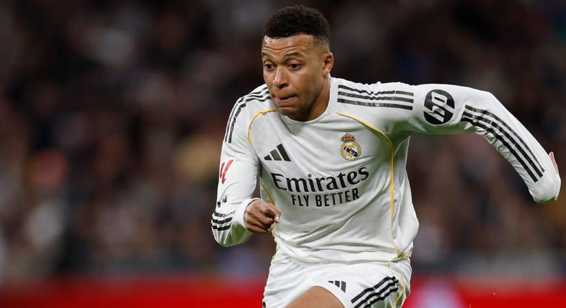Ijesztő hírt közölt a Real Madrid Kylian Mbappéról