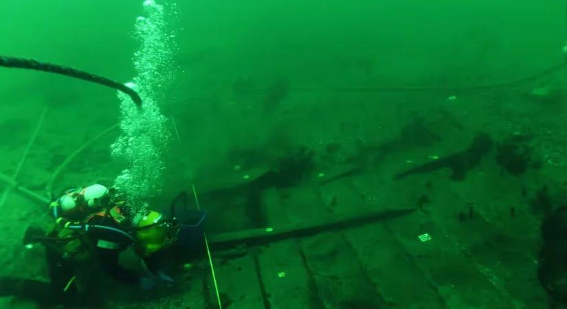 Dánia partjainál 600 éves elsüllyedt teherhajót találtak