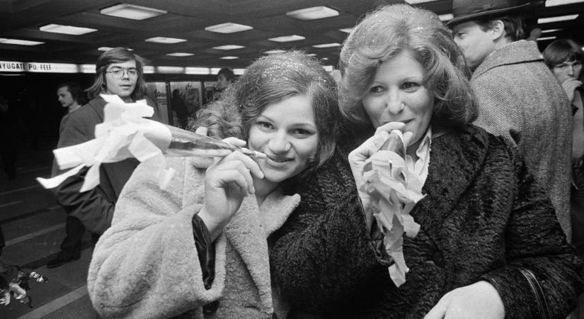 Múltidéző fotók: Ilyen volt a szilveszter a 70-es, 80-as években Magyarországon