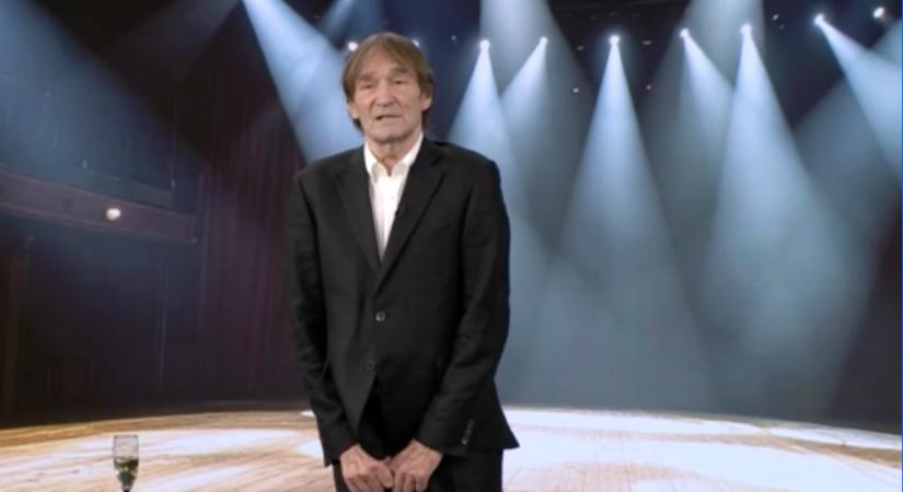 „Béke akkor lesz…” – ez volt Cserhalmi György újévi köszöntője az RTL-en