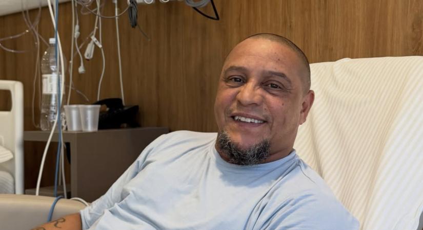 „Nincs ok a pánikra” – Roberto Carlos a kórházi ágyból üzent