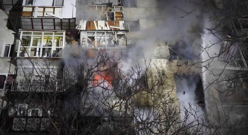 Támadásba lendültek az oroszok szilveszter éjszakáján, több megyére is drónzáport zúdítottak