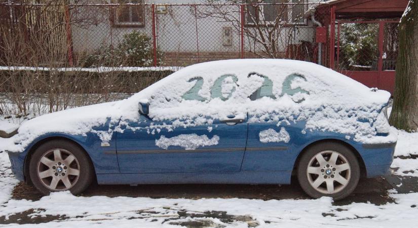 Hosszú évek után újra fehér újév köszöntött be. De hol mennyi esett?