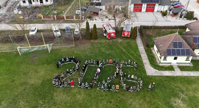 Így búcsúztatták 2025-öt a vármegyei önkéntes tűzoltók Börcsön