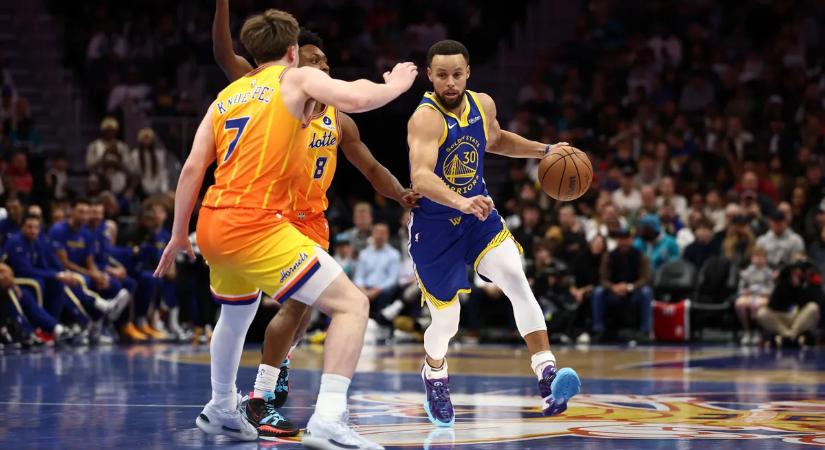 Curry 26 pontja győzelmet ért, több rangadón is az utolsó pillanatok döntöttek az NBA-ben