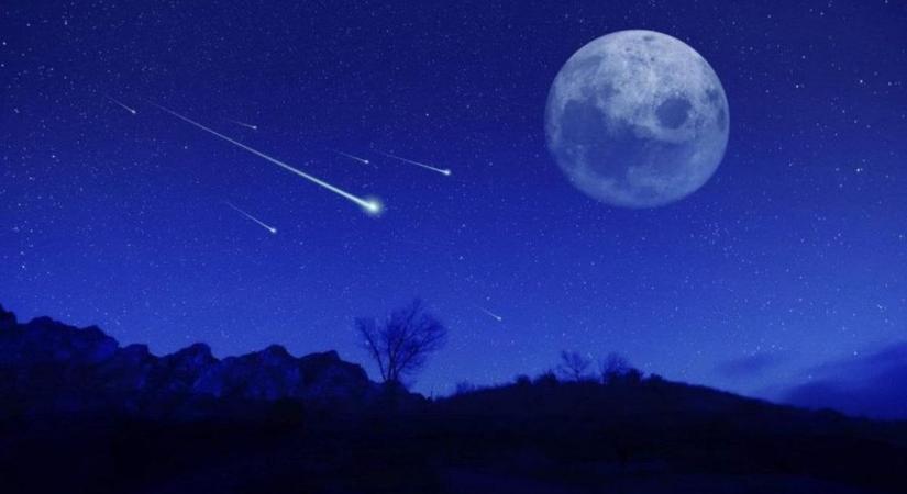 Különleges meteorraj érkezik a napokban, óránként 10-20 hullócsillag várható