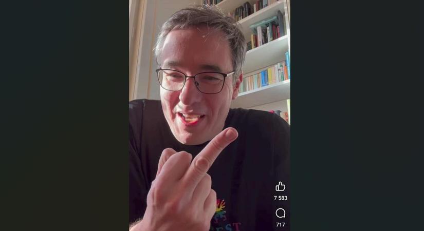 A bemutogatás megy, a hótakarítás nem - döbbenetes videót töltött fel az internetre Karácsony Gergely