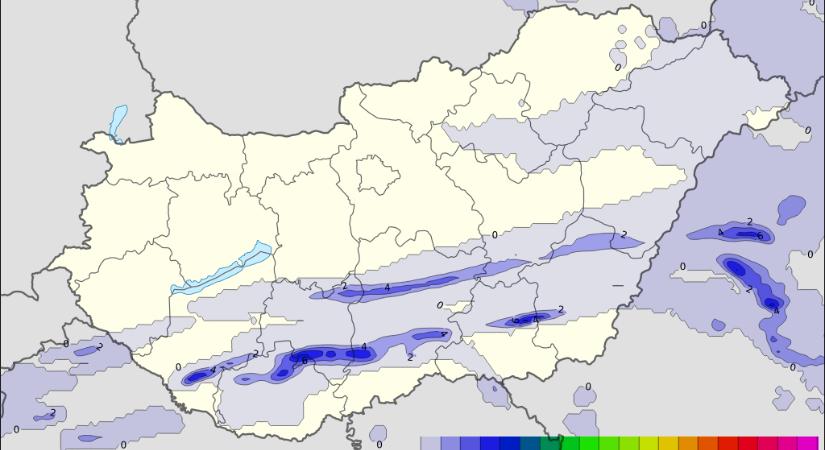 Térképen mutatjuk, pénteken hol lehet megázni az országban, óráról órára