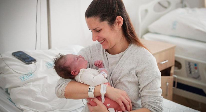 Isten hozott Liza! – Bemutatjuk a 2026-os év első vasi babáját - fotók