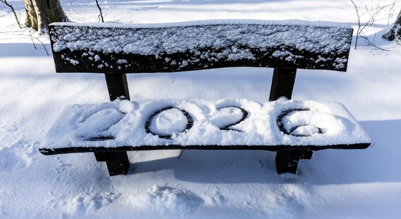 Nézd mekkora hó esett Dobogókőn rövid idő alatt