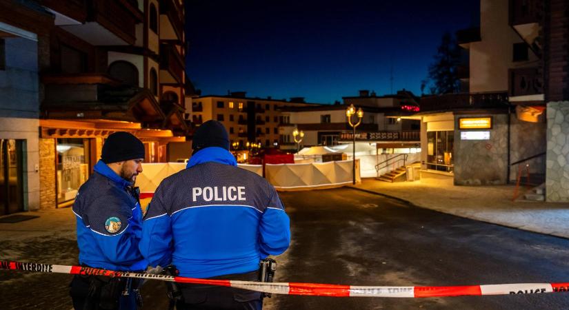 Mintegy 40 ember halt meg a svájci síparadicsom bárjában pusztító tűzben, 115-en megsérültek