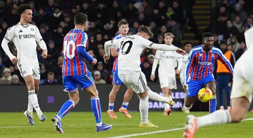 A csereként beálló Tom Cairney távoli góljával mentett pontot a Fulham