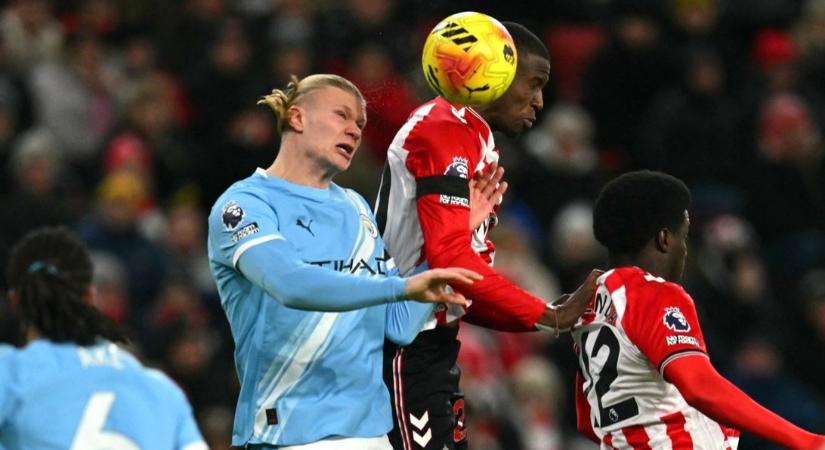 Rodri visszatért, de a City győzelmi sorozata így is megszakadt