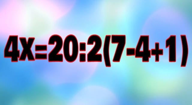 Napi trükkös matek feladat: Csak a profik tudják elsőre a jó megoldást.