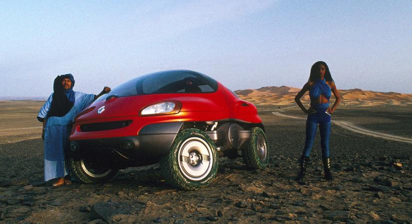 Kilenc rettenetes tanulmányautó a kilencvenes évekből