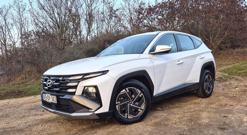 Családi SUV elérhető áron – Hyundai Tucson alapváltozat teszt